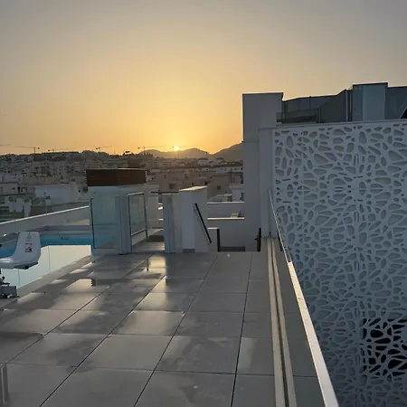 The Palm Retreat-rooftop-pool-beach Estepona